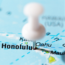 Honolulu on Map