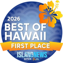 2026 Best of Hawaii First Place Award Badge