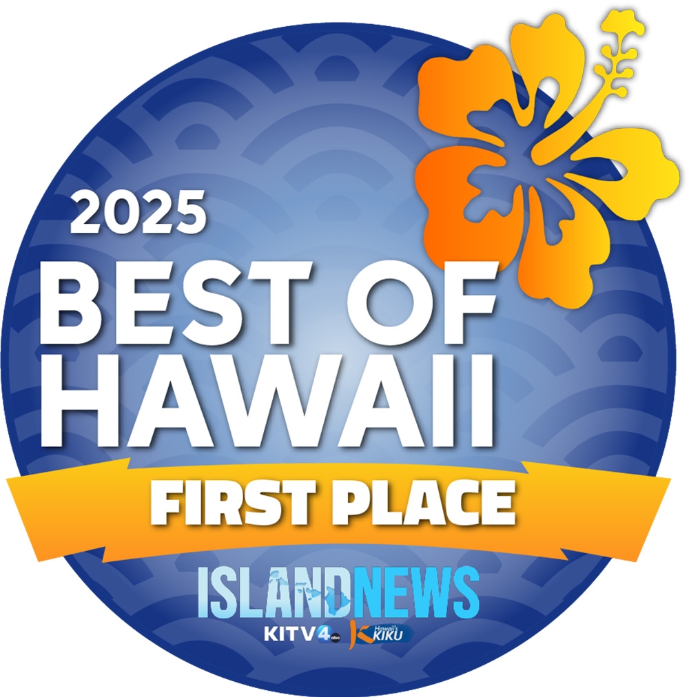2025 Best of Hawaii First Place Award Badge